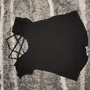 Hippie Rose The Cozy Tee Size XS Black